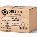 Deluxx Ultra Pants Large Carton (120 Pack)