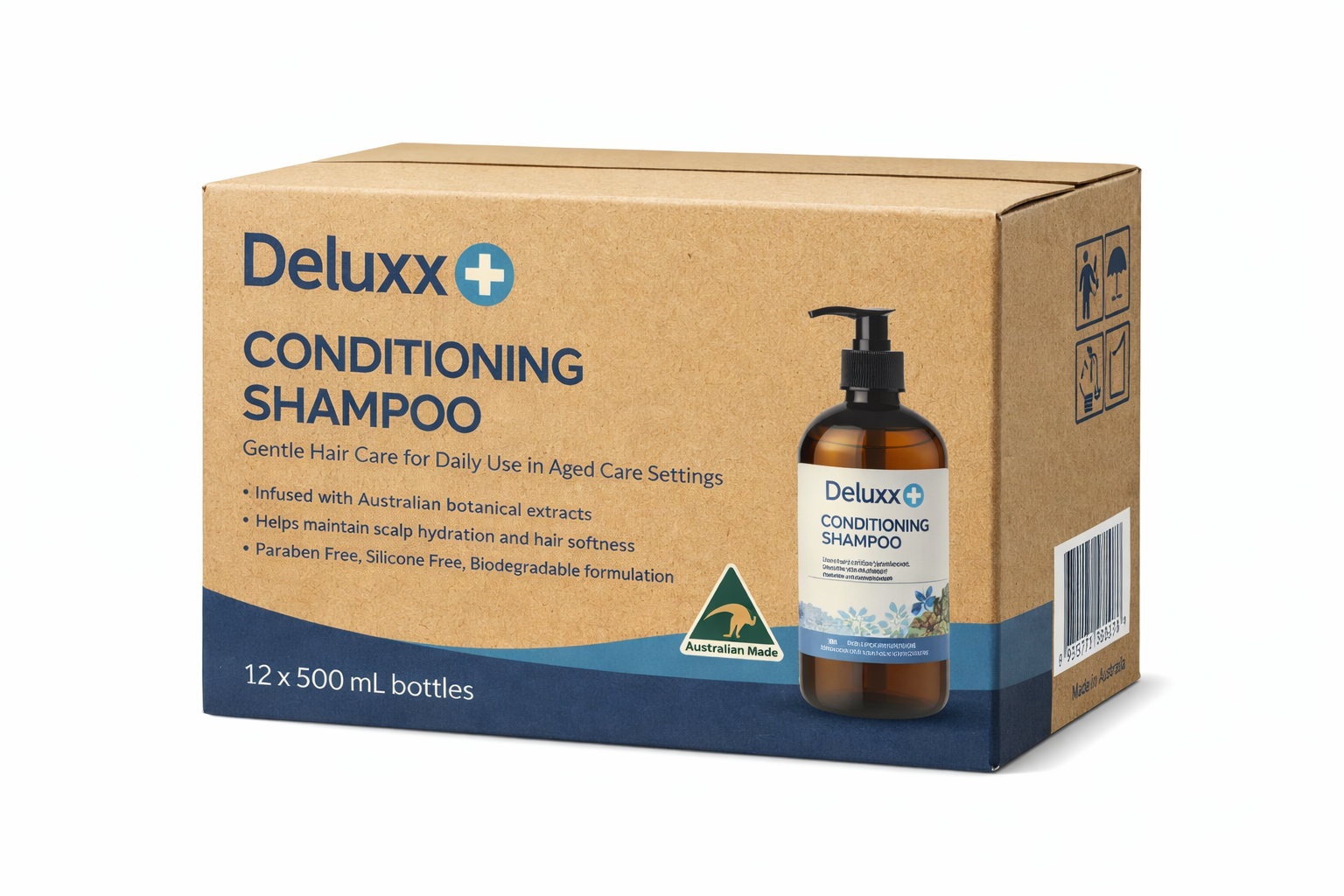 Deluxx Conditioning Shampoo – 500ml (Carton of 12)